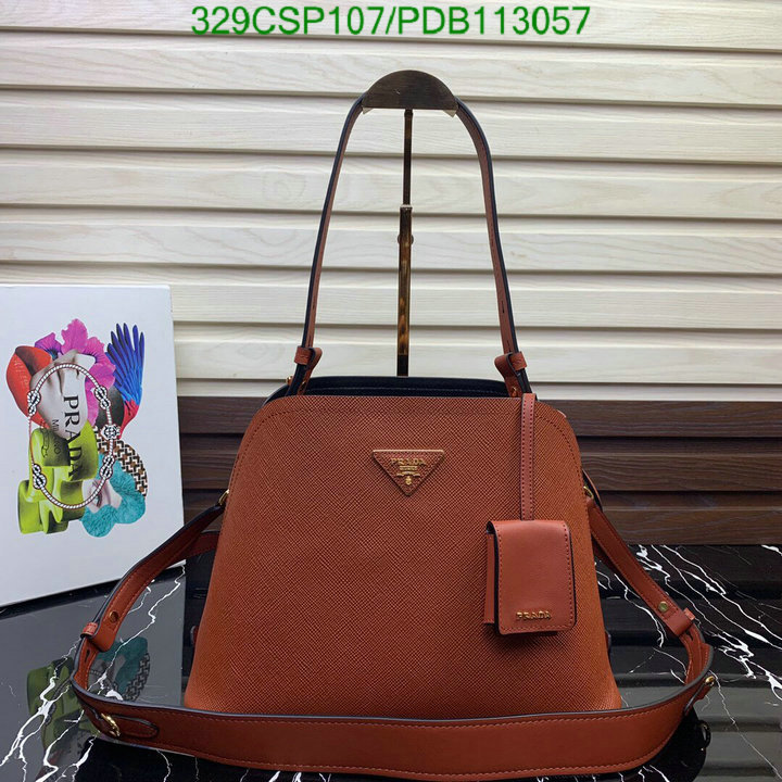 Prada Bag-(Mirror)-Handbag-,Code: PDB113057,$: 329USD