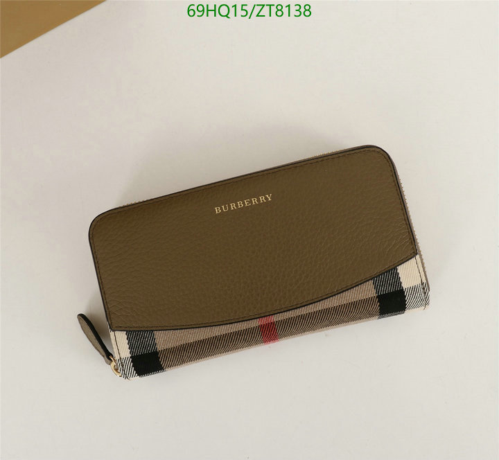 Burberry Bag-(4A)-Wallet-,Code: ZT8138,$: 69USD