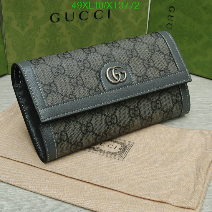 Gucci Bag-(4A)-Wallet-,Code: XT3772,$: 49USD