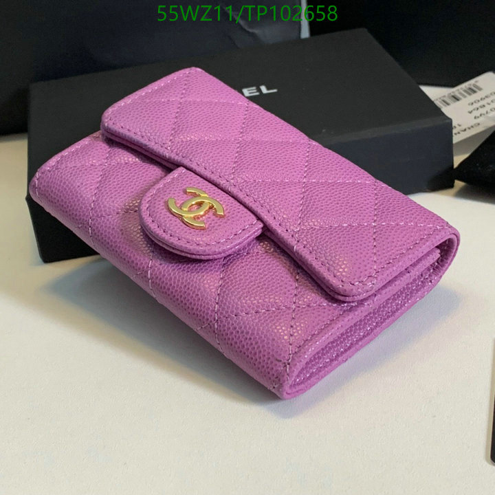 Chanel Bags ( 4A )-Wallet-,Code: TP102658,$: 55USD