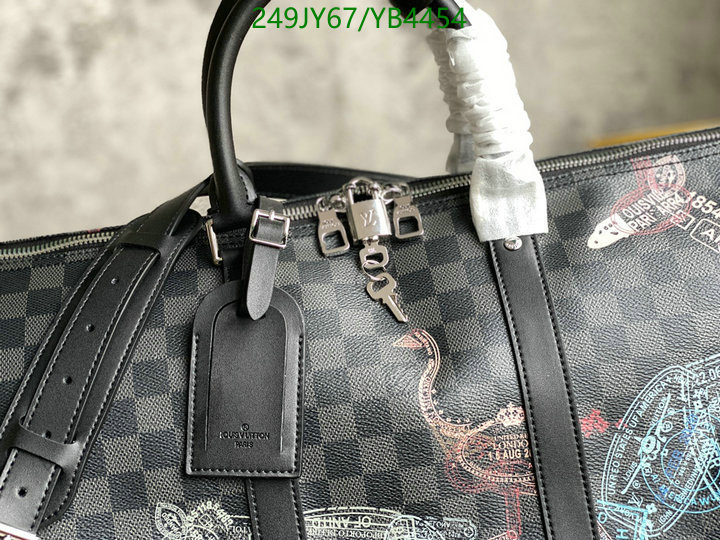 LV Bags-(Mirror)-Keepall BandouliRe 45-50-,Code: YB4454,$: 249USD