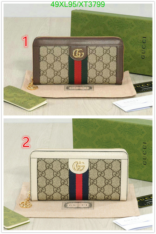 Gucci Bag-(4A)-Wallet-,Code: XT3799,$: 49USD