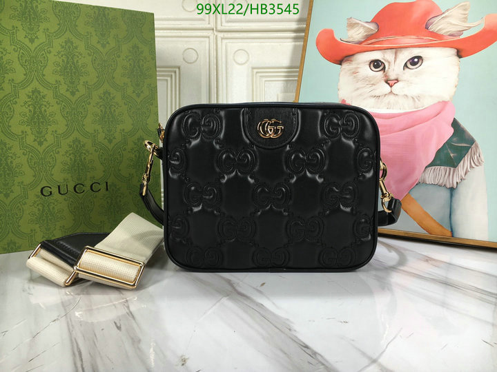 Gucci Bag-(4A)-Diagonal-,Code: HB3545,$: 99USD