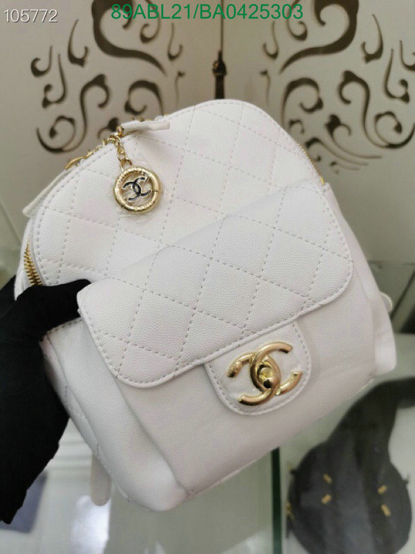 Chanel Bags ( 4A )-Backpack-,Code: BA04252303,$: 89USD