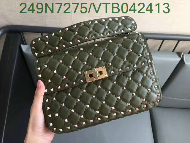 Valentino Bag-(Mirror)-Rockstud Spike,Code: VTB042413,$:249USD