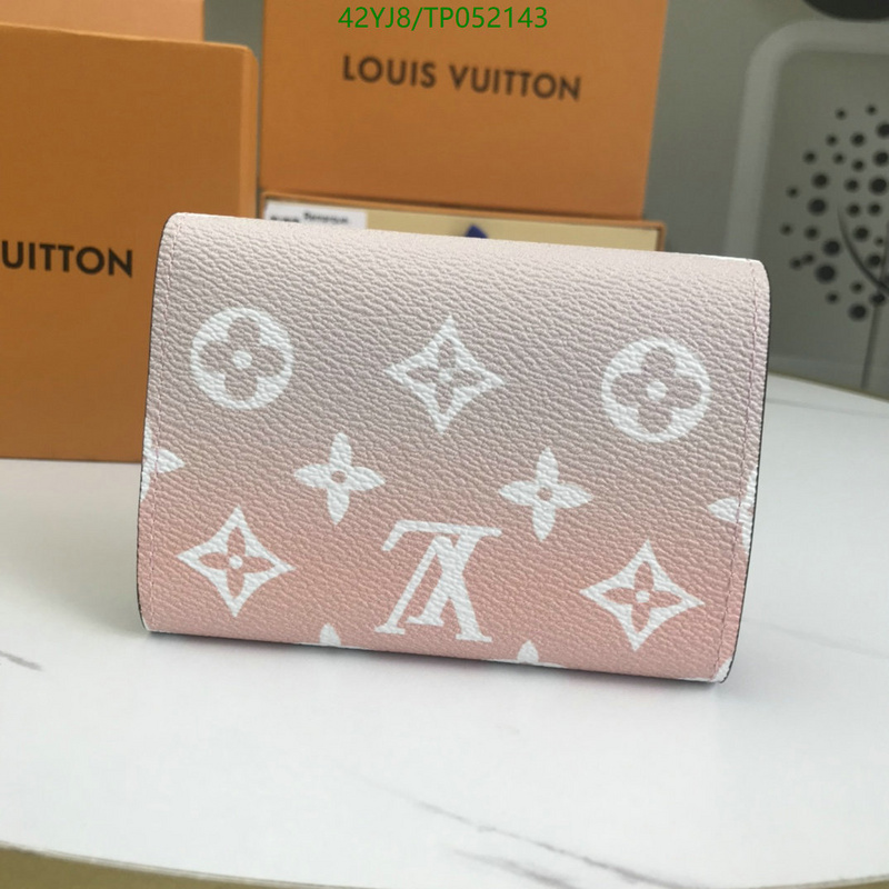 LV Bags-(4A)-Wallet-,Code: TP052143,$: 42USD