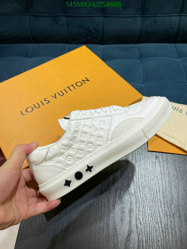 Men shoes-LV, Code: ZS8606,$: 145USD