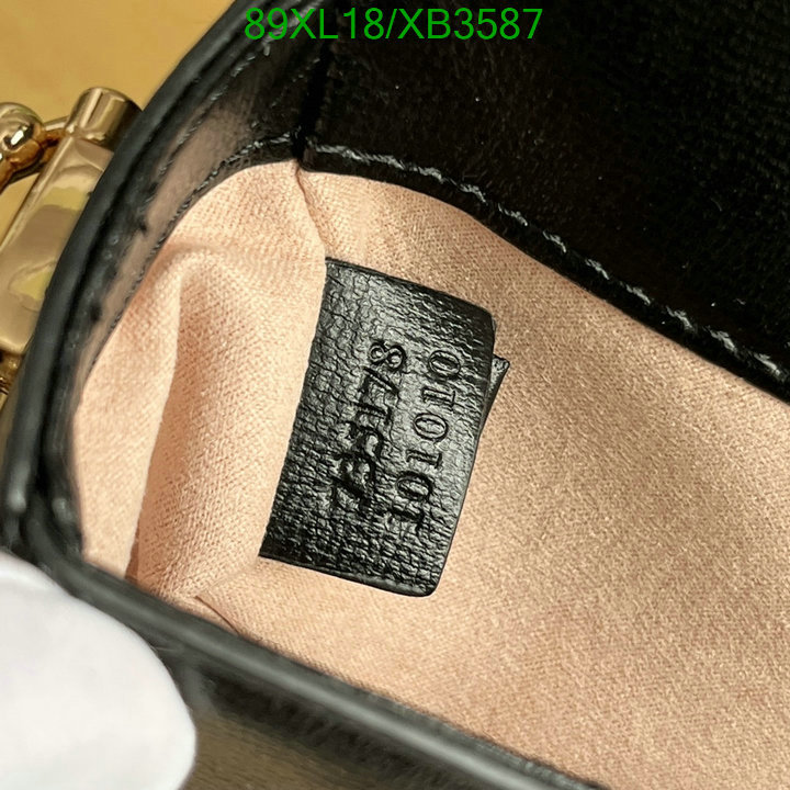 Gucci Bag-(4A)-Horsebit-,Code: XB3587,$: 89USD