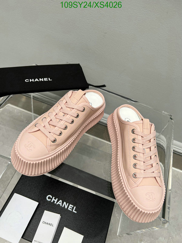 Women Shoes-Chanel, Code: XS4026,$: 109USD