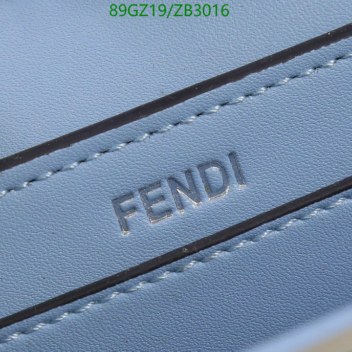 Fendi Bag-(4A)-Diagonal-,Code: ZB3016,$: 89USD