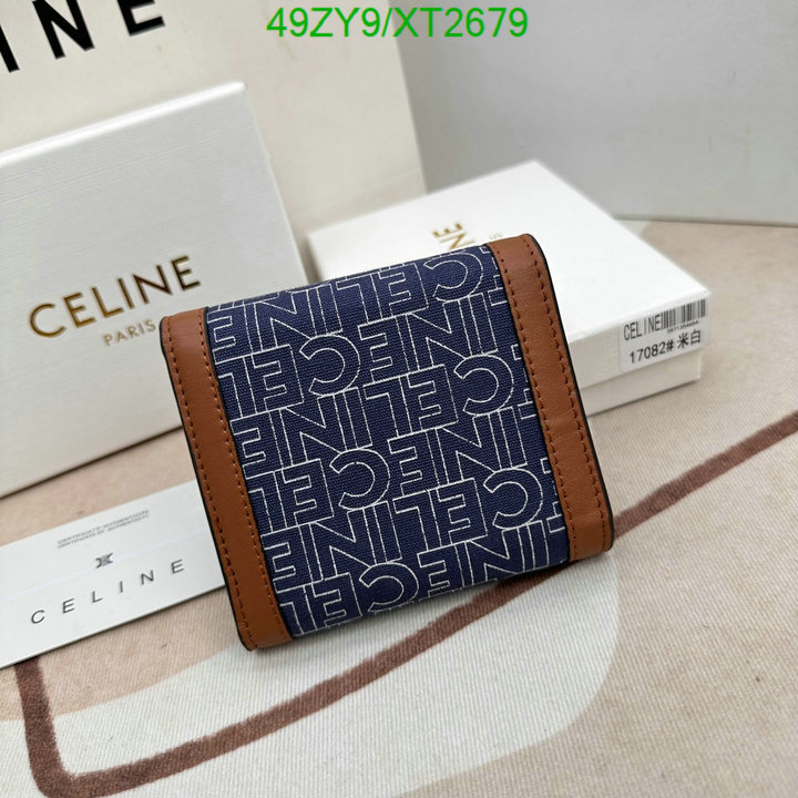 Celine Bag-(4A)-Wallet-,Code: XT2679,$: 49USD