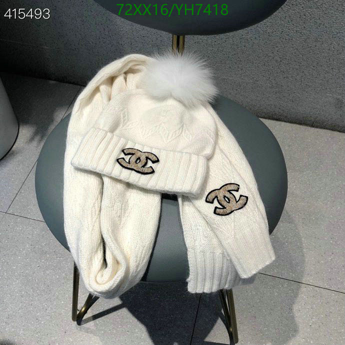 Scarf-Chanel, Code: YH7418,$: 72USD