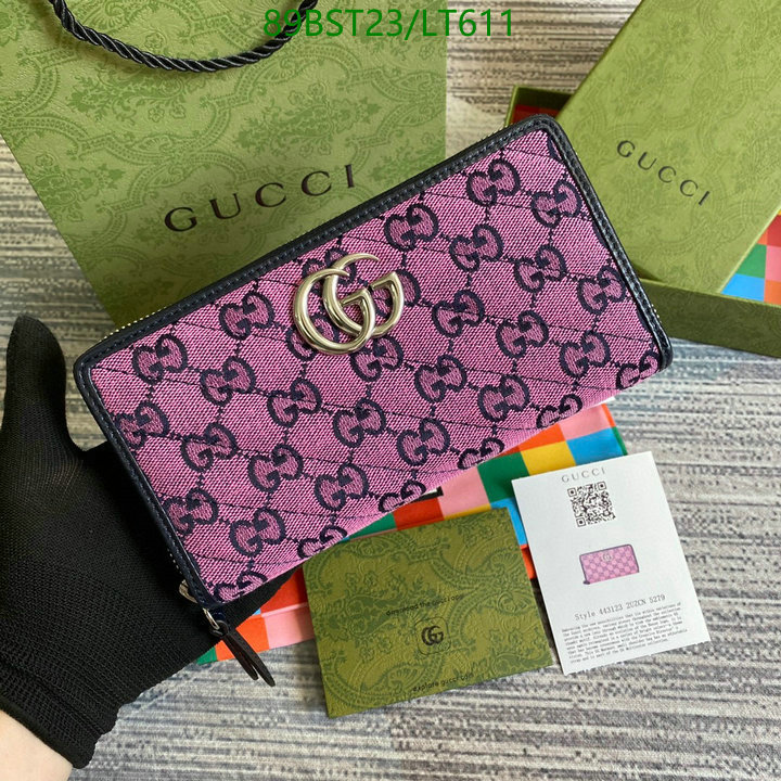 Gucci Bag-(Mirror)-Wallet-,Code: LT611,$: 89USD