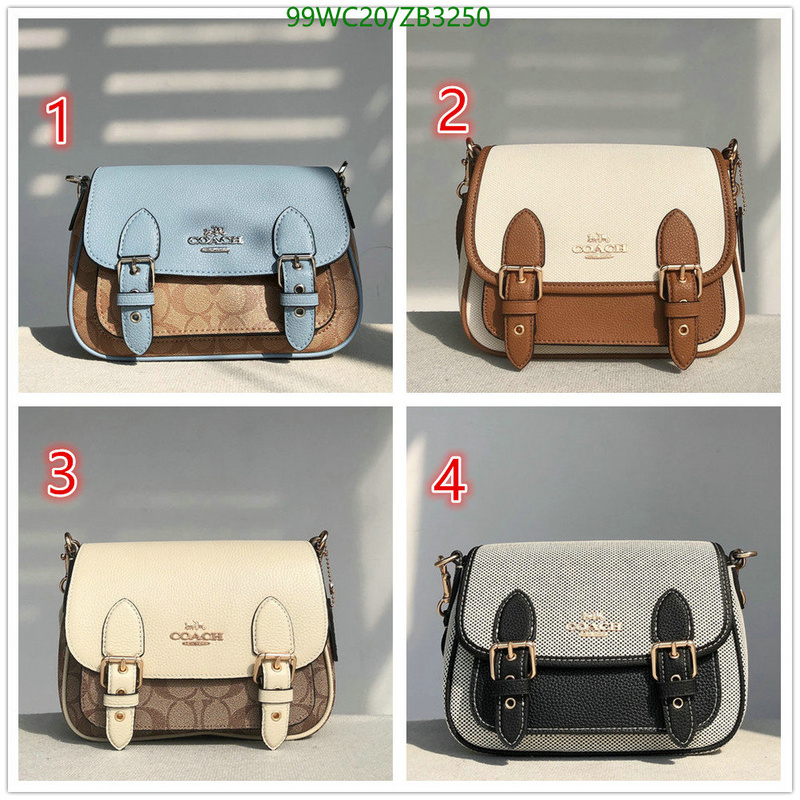 Coach Bag-(4A)-Diagonal-,Code: ZB3250,$: 99USD