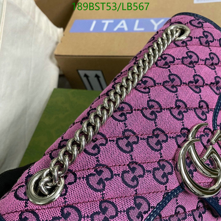 Gucci Bag-(Mirror)-Marmont,Code: LB567,$: 189USD