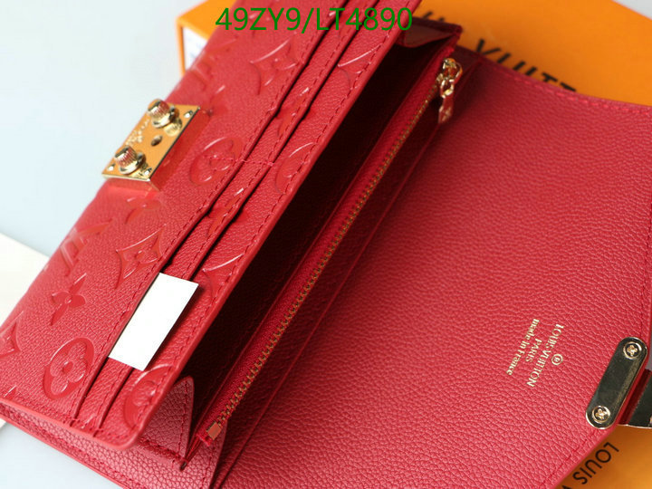 LV Bags-(4A)-Wallet-,Code: LT4890,$: 49USD