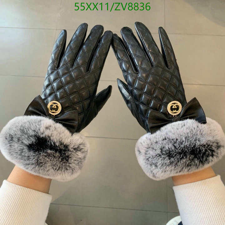 Gloves-Gucci, Code: ZV8836,$: 55USD