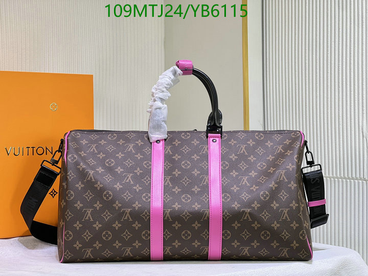 LV Bags-(4A)-Keepall BandouliRe 45-50-,Code: YB6115,$: 109USD