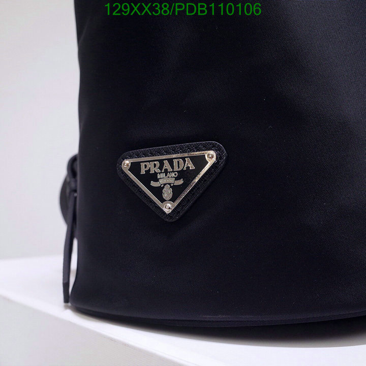 Prada Bag-(Mirror)-Backpack-,Code: PDB110106,$:129USD