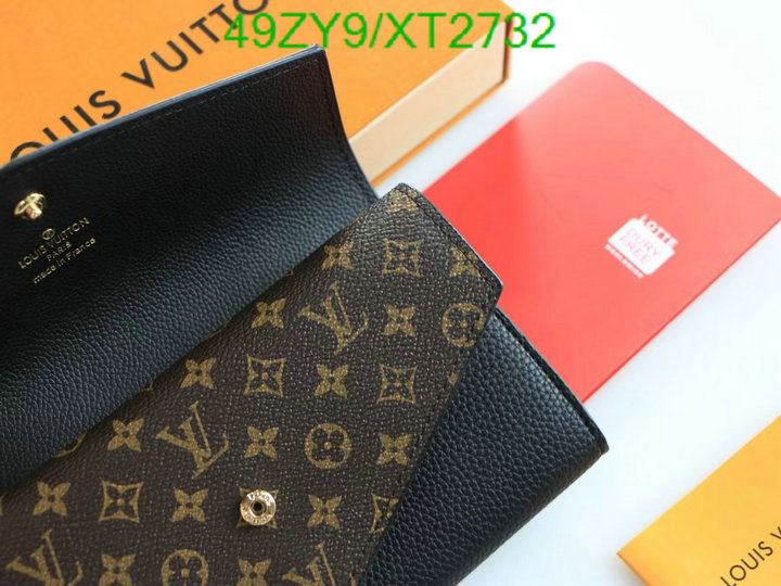 LV Bags-(4A)-Wallet-,Code: XT2732,$: 49USD