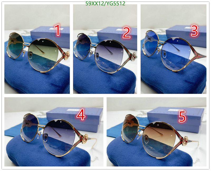 Glasses-Gucci, Code: YG5512,$: 59USD