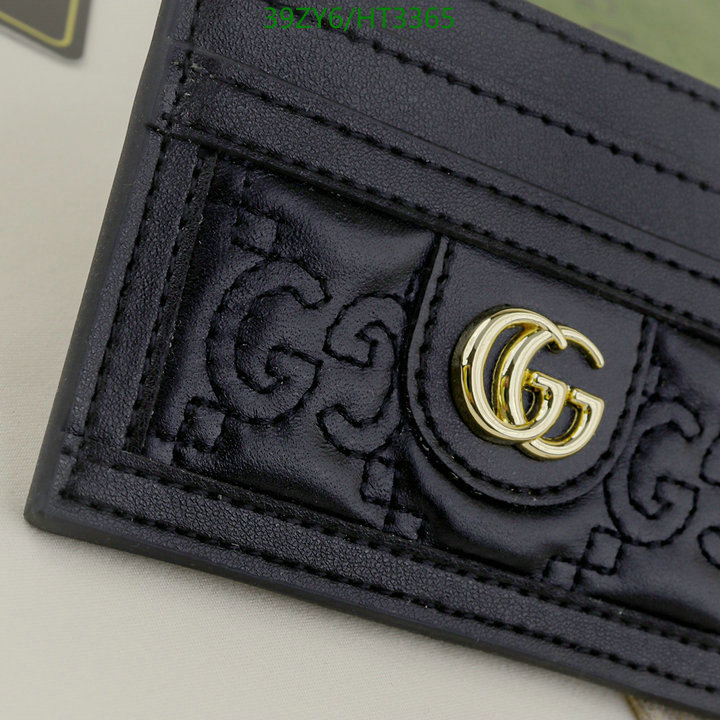 Gucci Bag-(4A)-Wallet-,Code: HT3365,$: 39USD