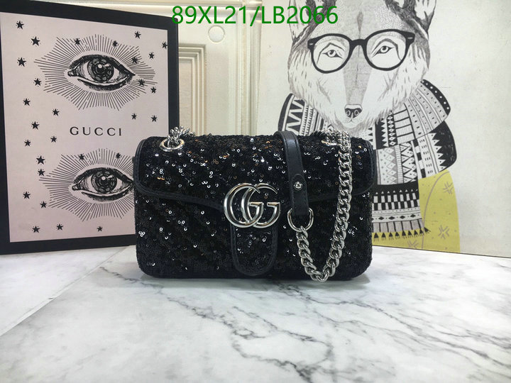 Gucci Bag-(4A)-Marmont,Code: LB2066,$: 89USD