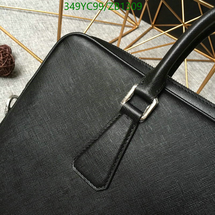 Prada Bag-(Mirror)-Handbag-,Code: ZB1309,$: 349USD