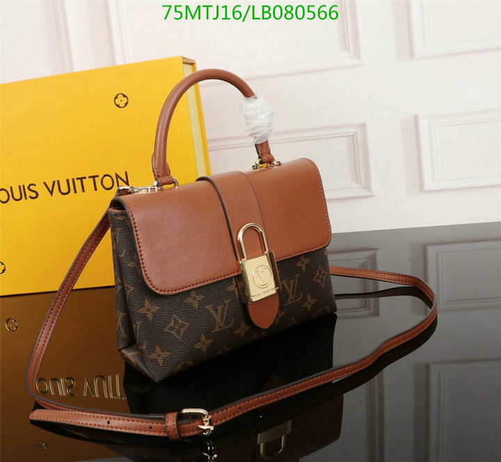 LV Bags-(4A)-Handbag Collection-,Code: LB080566,$: 75USD