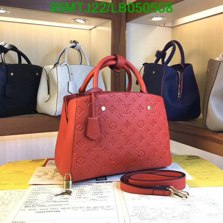 LV Bags-(4A)-Handbag Collection-,Code: LB050508,$: 95USD