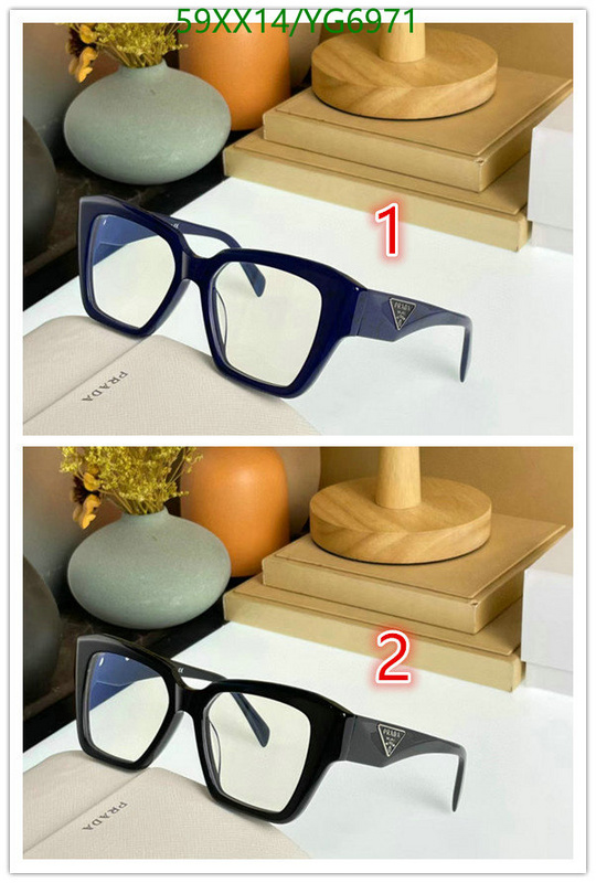 Glasses-Prada, Code: YG6971,$: 59USD