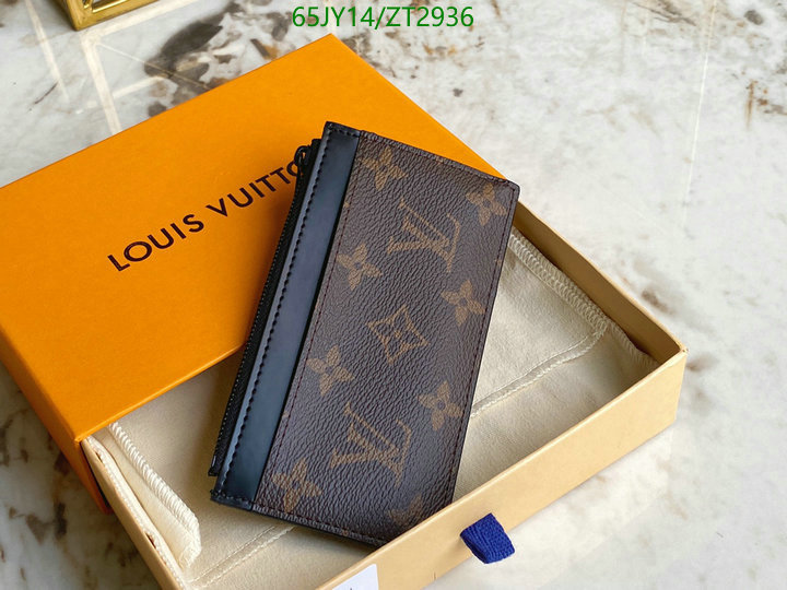 LV Bags-(Mirror)-Wallet-,Code: ZT2936,$: 65USD