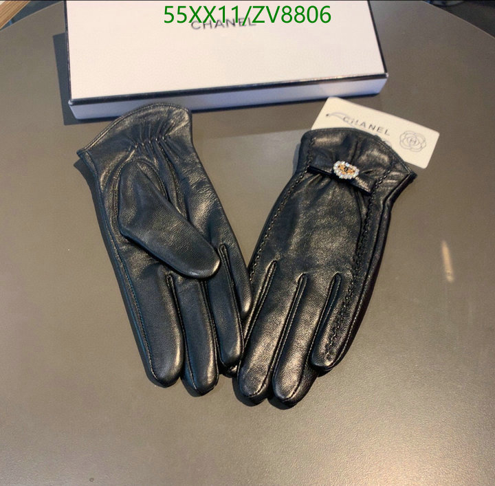 Gloves-Chanel, Code: ZV8806,$: 55USD