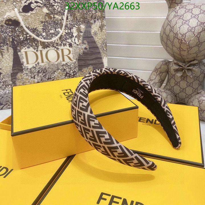 Headband-Fendi, Code: YA2663,$: 32USD