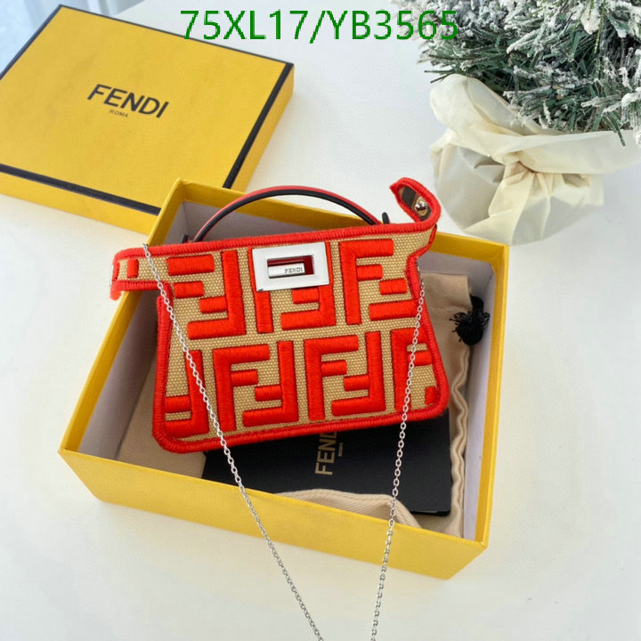 Fendi Bag-(4A)-Diagonal-,Code: YB3565,$: 75USD