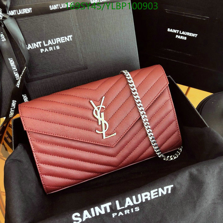 YSL Bag-(Mirror)-LouLou Series,Code: YLBP100903,$: 169USD