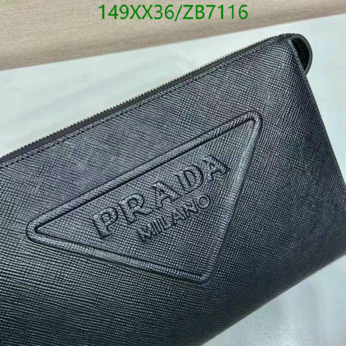 Prada Bag-(Mirror)-Clutch-,Code: ZB7116,$: 149USD