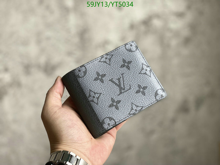 LV Bags-(Mirror)-Wallet-,Code: YT5034,$: 59USD