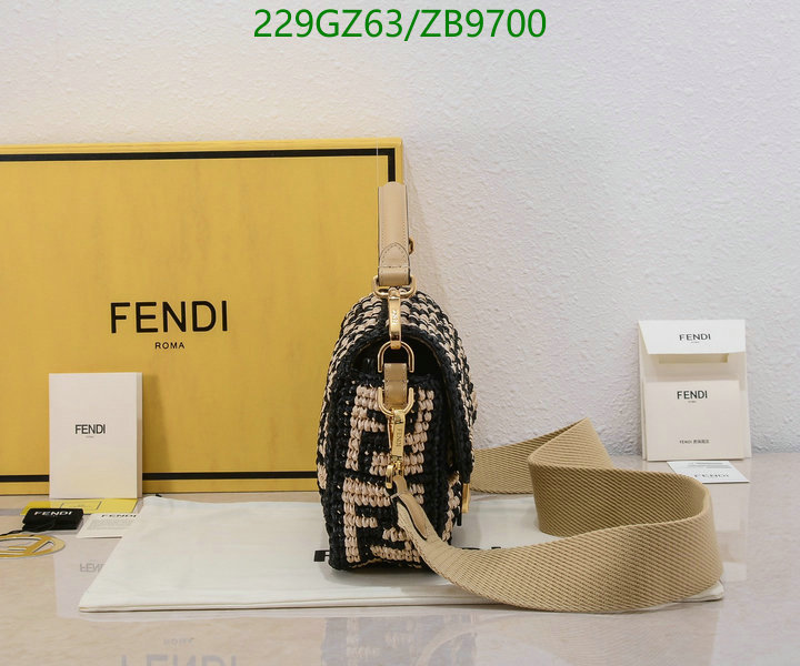 Fendi Bag-(Mirror)-Baguette,Code: ZB9700,$: 229USD