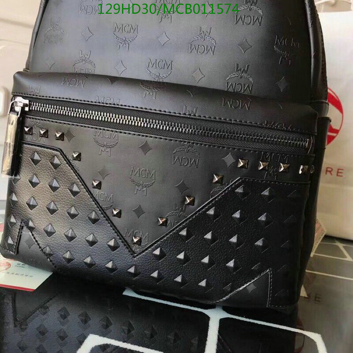 MCM Bag-(Mirror)-Backpack-,Code: MCB011574,$:129USD