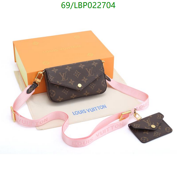 LV Bags-(4A)-New Wave Multi-Pochette-,Code: LBP022704,$: 69USD