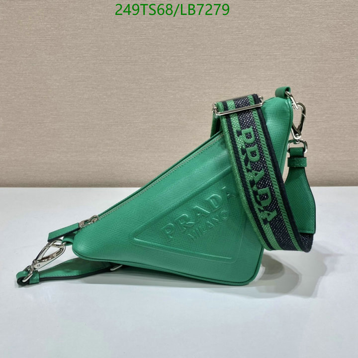 Prada Bag-(Mirror)-Triangle,Code: LB7279,$: 249USD