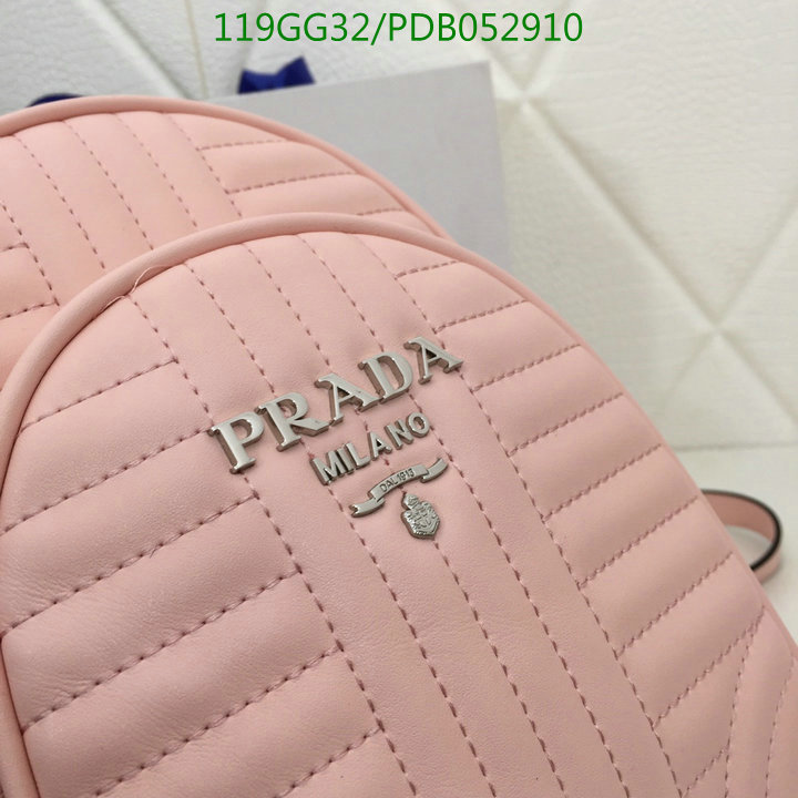 Prada Bag-(4A)-Backpack-,Code: PDB052910,$:119USD