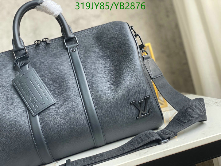LV Bags-(Mirror)-Keepall BandouliRe 45-50-,Code: YB2876,$: 319USD