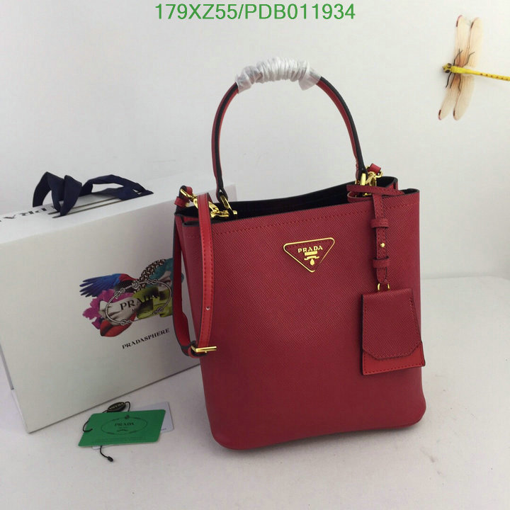 Prada Bag-(Mirror)-Handbag-,Code: PDB011934,$:179USD