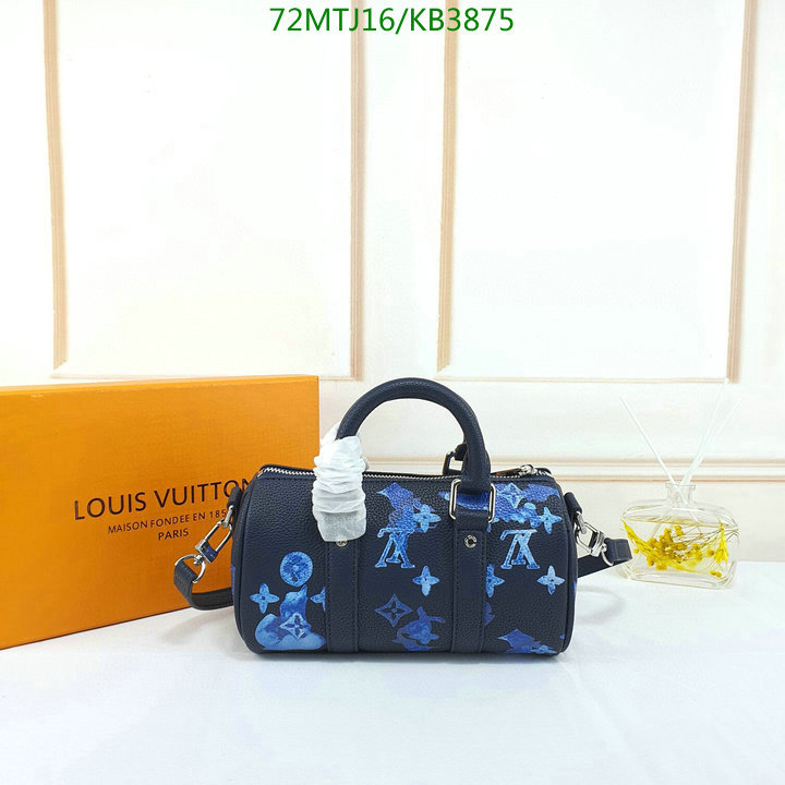 LV Bags-(4A)-Handbag Collection-,Code: KB3875,$: 72USD