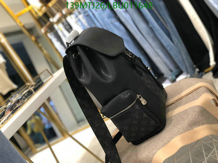 LV Bags-(4A)-Backpack-,Code: LBU011648,$: 139USD