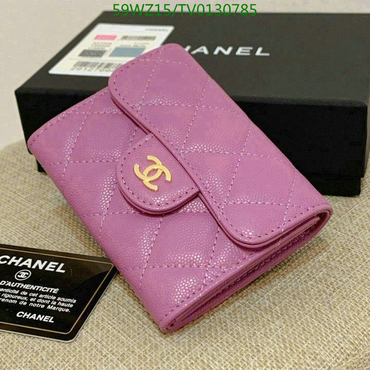 Chanel Bags ( 4A )-Wallet-,Code: TV0130785,$: 59USD