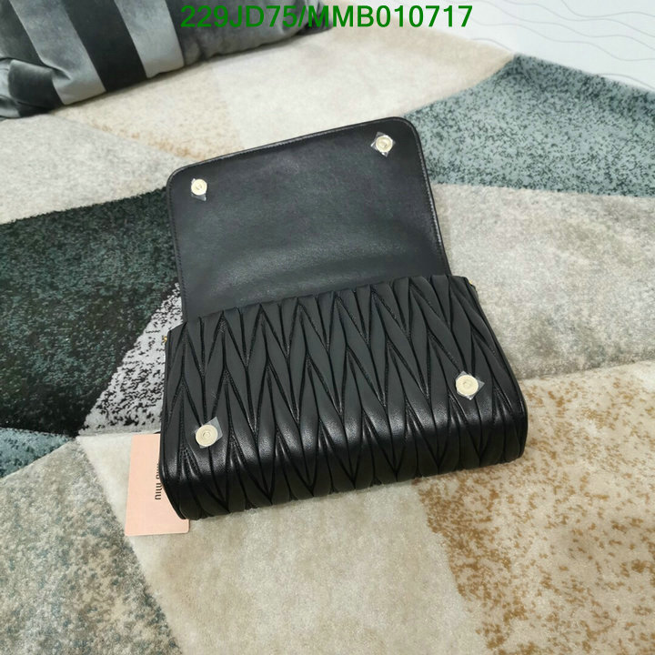 Miu Miu Bag-(Mirror)-Diagonal-,Code: MMB010717,$: 229USD