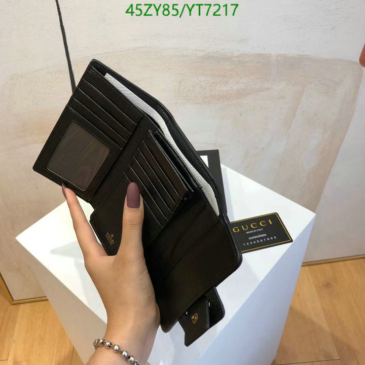 Gucci Bag-(4A)-Wallet-,Code: YT7217,$: 45USD